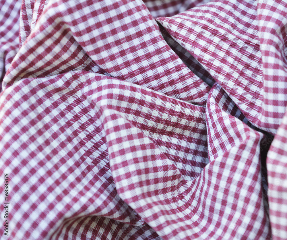 Checkered cloth pattern Checkered cloth pattern
