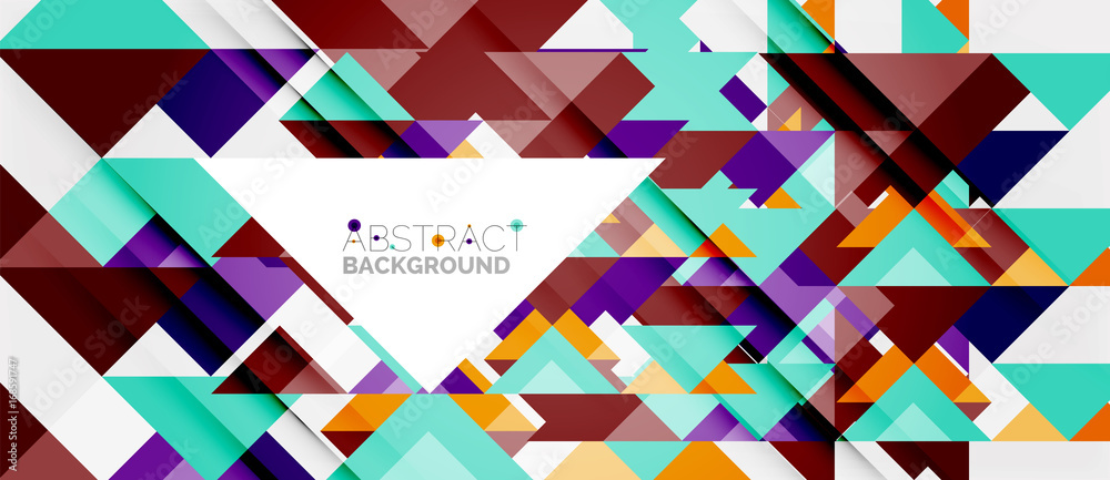 Triangle pattern design background Triangle pattern design background