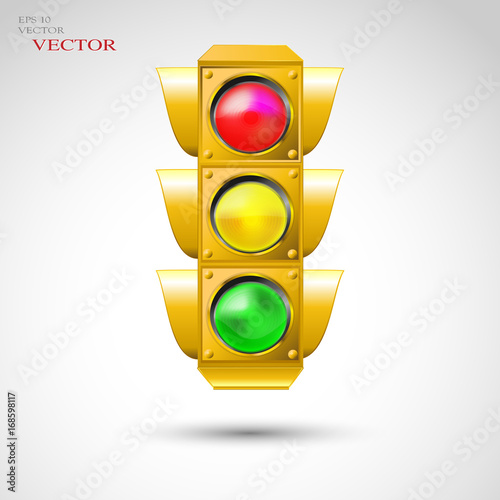 Traffic light icon