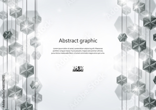 Diamond Lines Background. Eps10 Vector illustration.