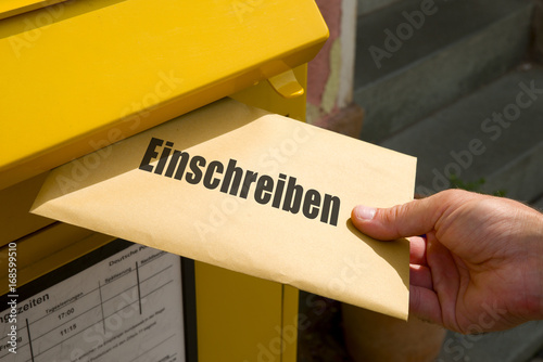 Einschreiben
