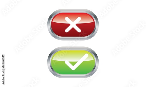 No and Yes Button