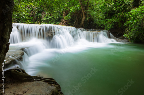 beautiful waterfall in Thailand