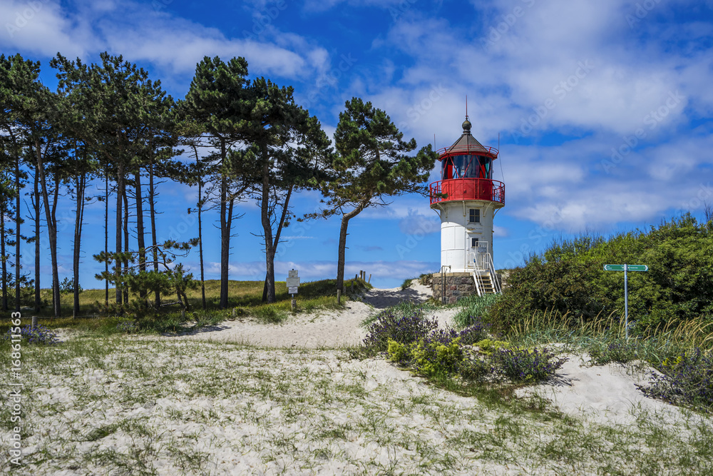 Südleuchtturm am Gellen auf Hiddensee