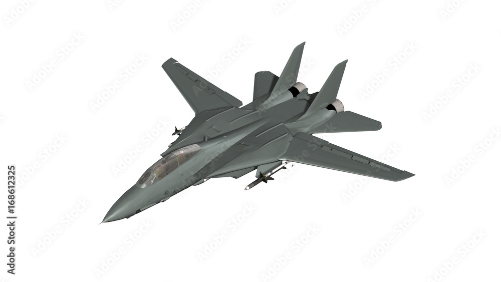 armed military fighter jet in flight isolated on white background armed military fighter jet in flight isolated on white background
