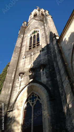 A bela torre da Igreja.