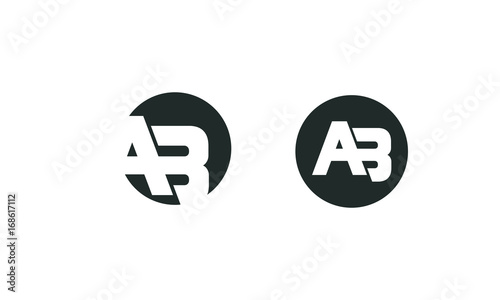 ab on the circle icon