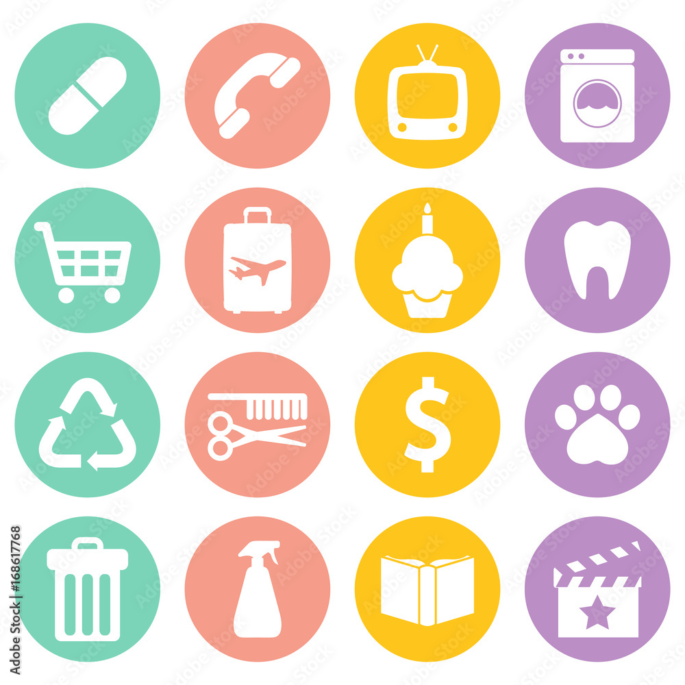 Tasks And Reminders Icon In White Background Tasks And Reminders Icon In White Background