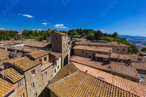 Volterra medieval town in Tuscany Italy