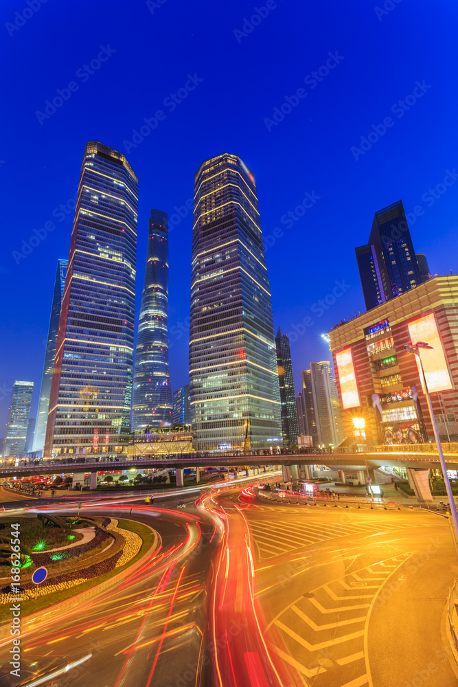 Architectural scenery and skyline of Shanghai Architectural scenery and skyline of Shanghai