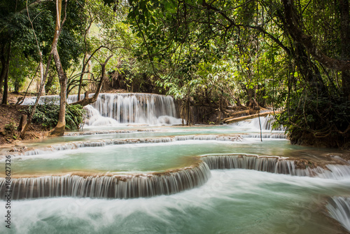 Waterfall in Laos