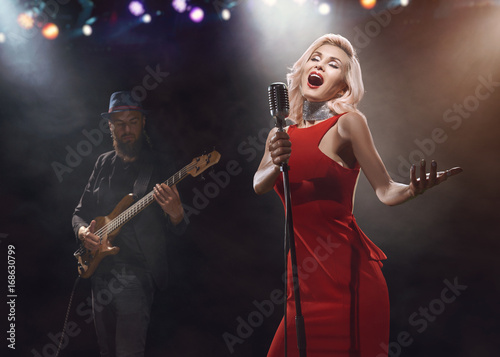 Photography The jazz singer.