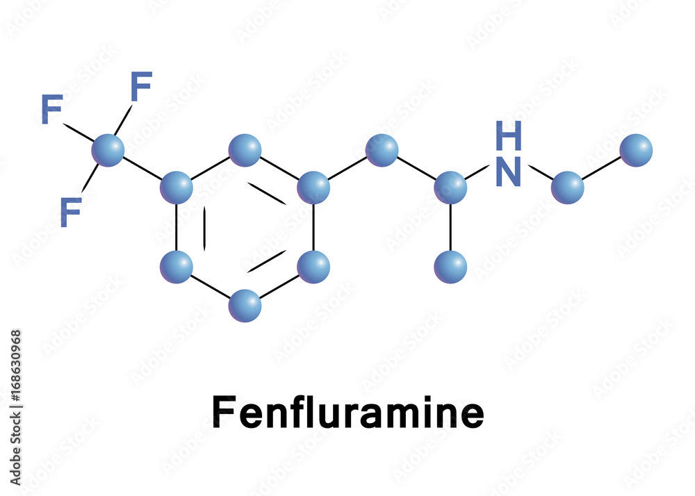 Fenfluramine or trifluoromethylethylamphetamine Fenfluramine or trifluoromethylethylamphetamine
