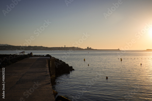 Saint Jean de Luz during a Summer sunset