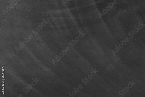 Chalk rubbed out on blackboard for background. texture for add text. Empty blank black chalkboard
