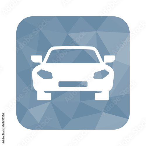 Low Poly Button - Auto frontal