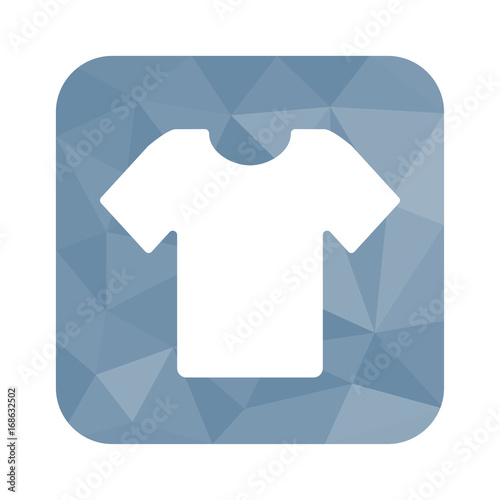 Low Poly Button - T-Shirt