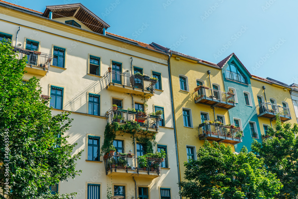 yellow houses with german architecture yellow houses with german architecture