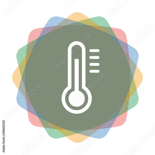 App Icon farbig Thermometer plus Grade