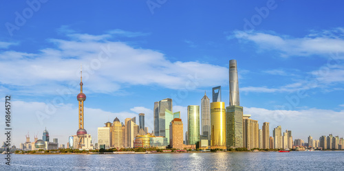 Architectural scenery and skyline of Shanghai