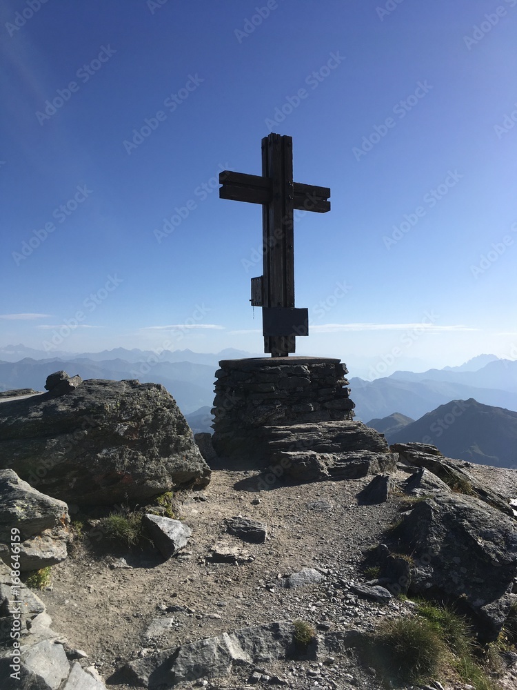 Gipfelkreuz Pfannspitze