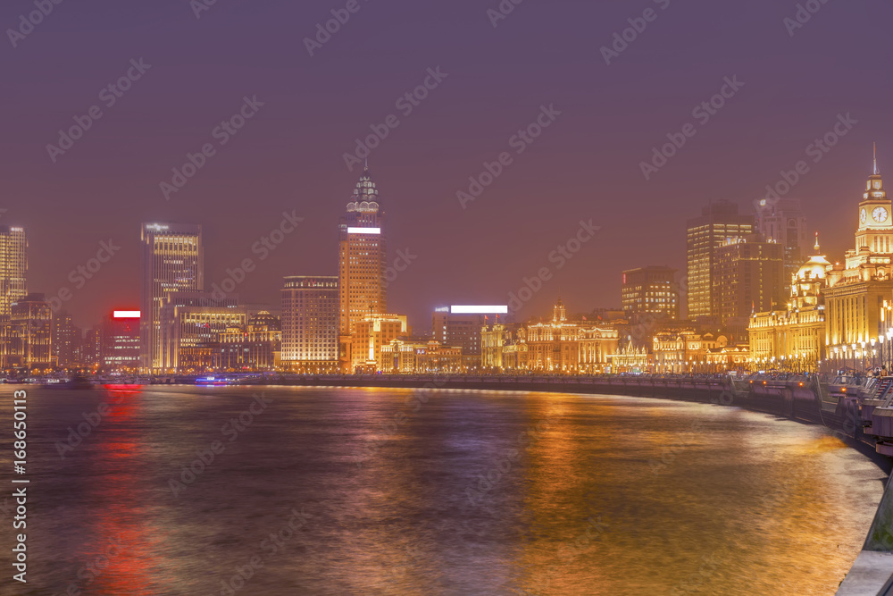 Obraz premium Architectural scenery and skyline of Shanghai