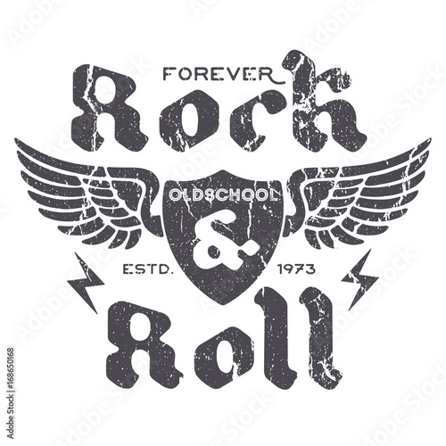 Forever Rock And Roll - Tee Design For Print