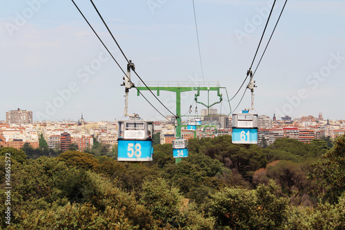 Teleferico De Madrid Cable Car, Spain 