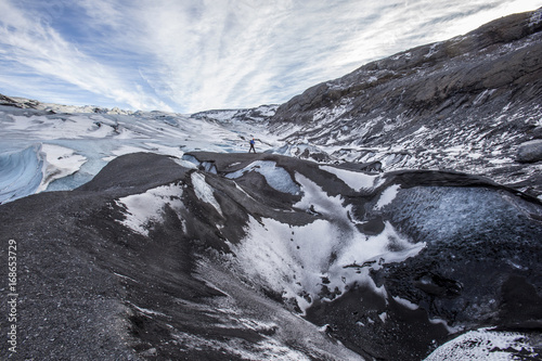 Sólheimajökull glacier photo