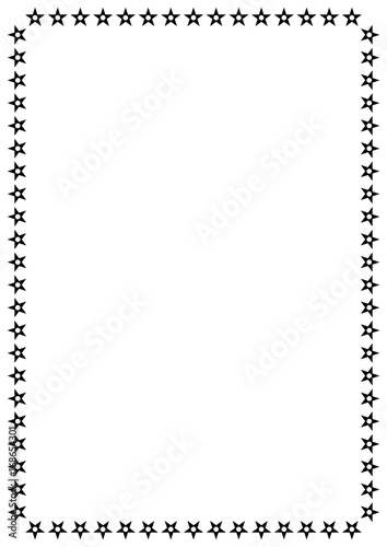 Vector Page border A4 design for project
