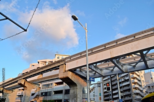 Monorail railway in Okinawa