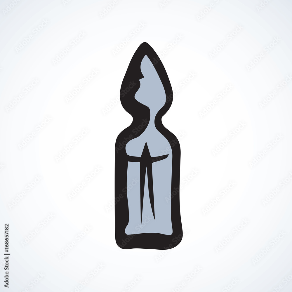 Ampoule. Vector drawing Ampoule. Vector drawing