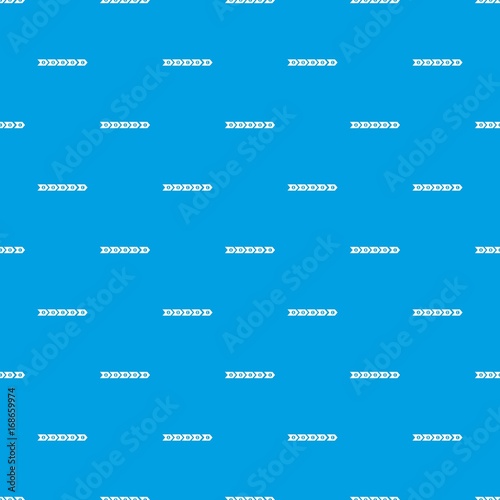 Step by step infographic pattern seamless blue