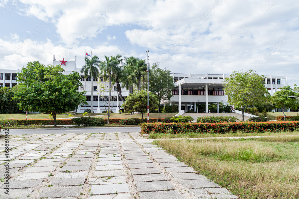 Building of the Provincial Comitee of the Communist Party in Holguin, Cuba