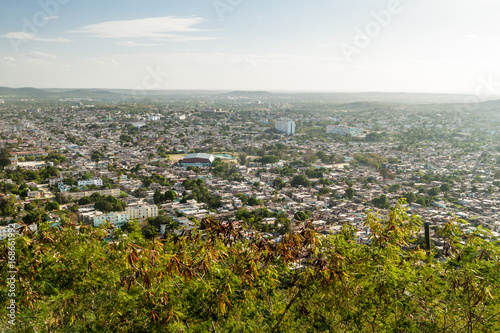 Aerial view of Holguin, Cuba