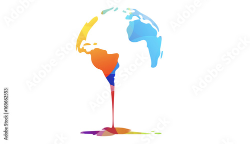 mondo di colori, colori, arte