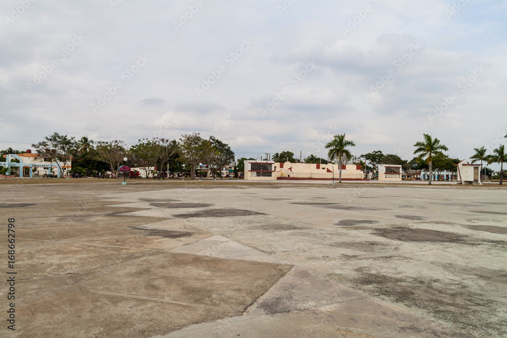 Plaza de la Patria (Fatherland Sqaure) in Bayamo, Cuba Plaza de la Patria (Fatherland Sqaure) in Bayamo, Cuba