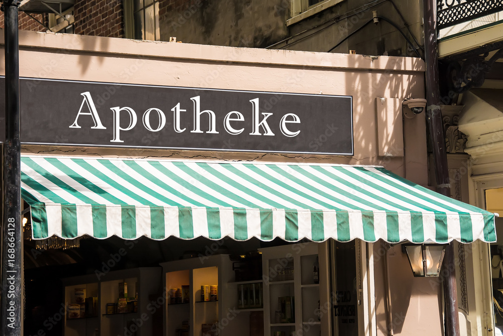 Obraz premium Schild 276 - Apotheke