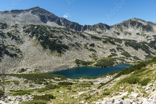Landscape with Dalgoto (The Long ) lake, Pirin Mountain, Bulgaria