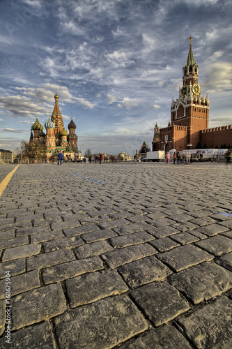 St. Basils Cathedral on Red Square in Moscow, Russia