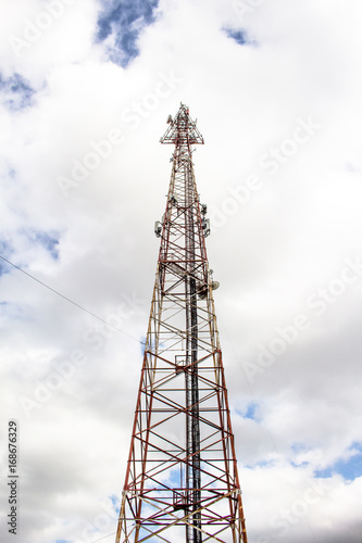 Tower with antennas