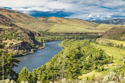 Snake River Valley in Idaho