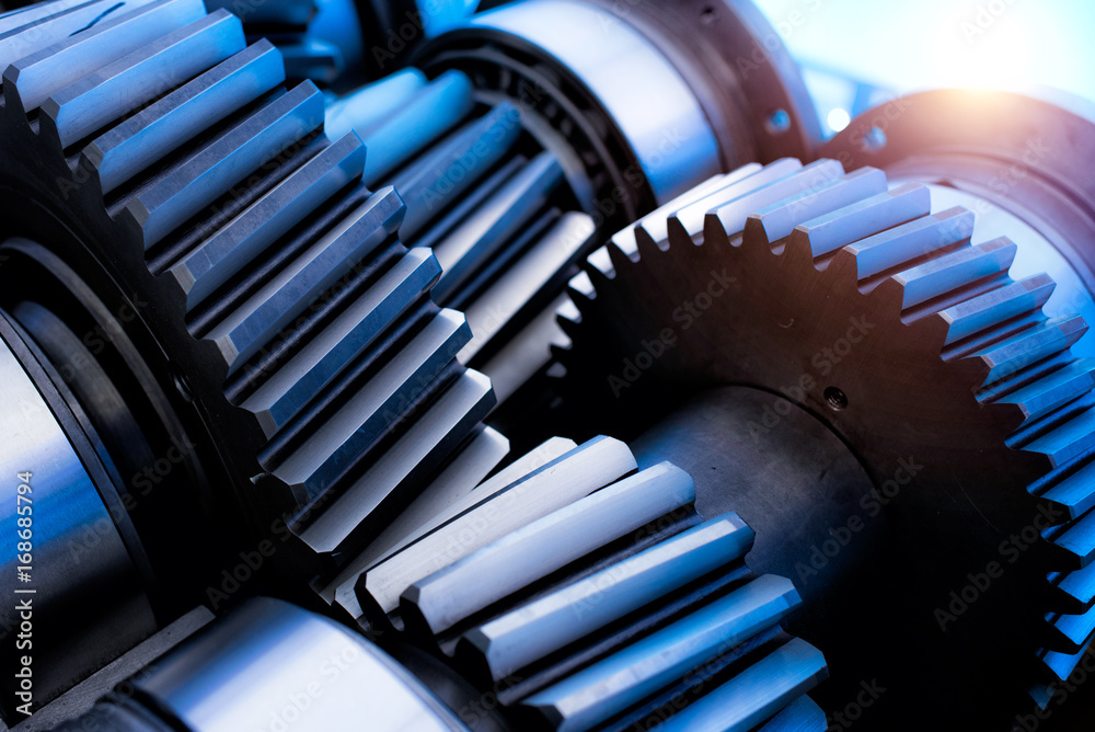 Ταπετσαρία Gears and bearings in the transmission