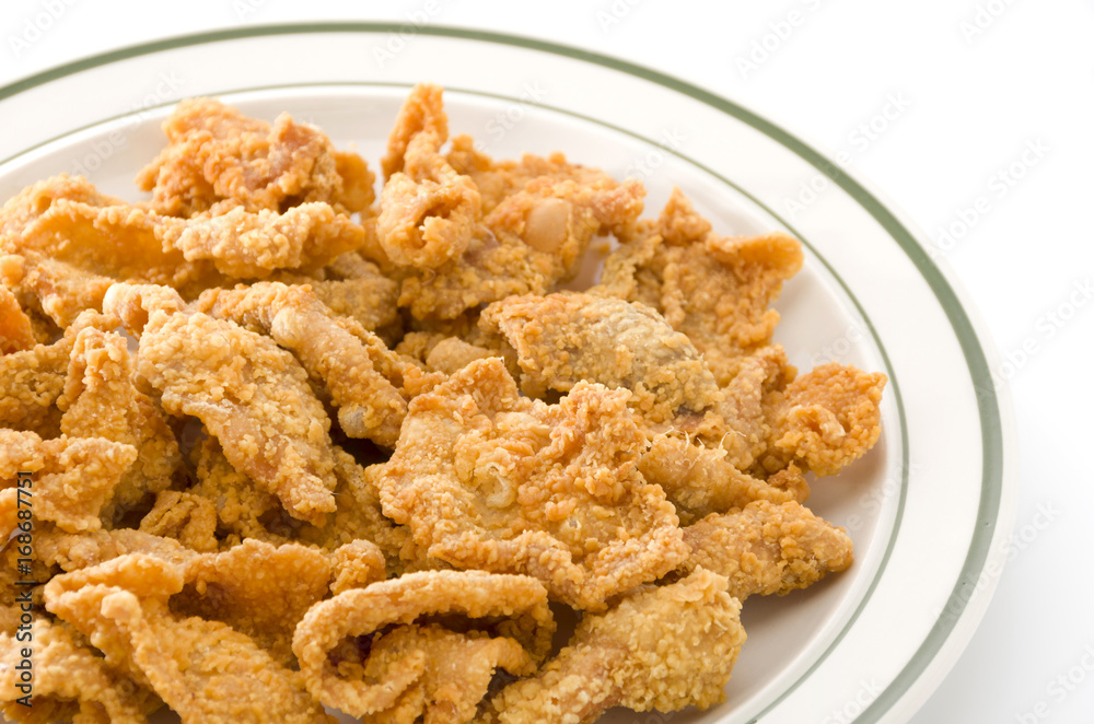 鶏皮のカリカリ揚げ 鶏皮のカリカリ揚げ