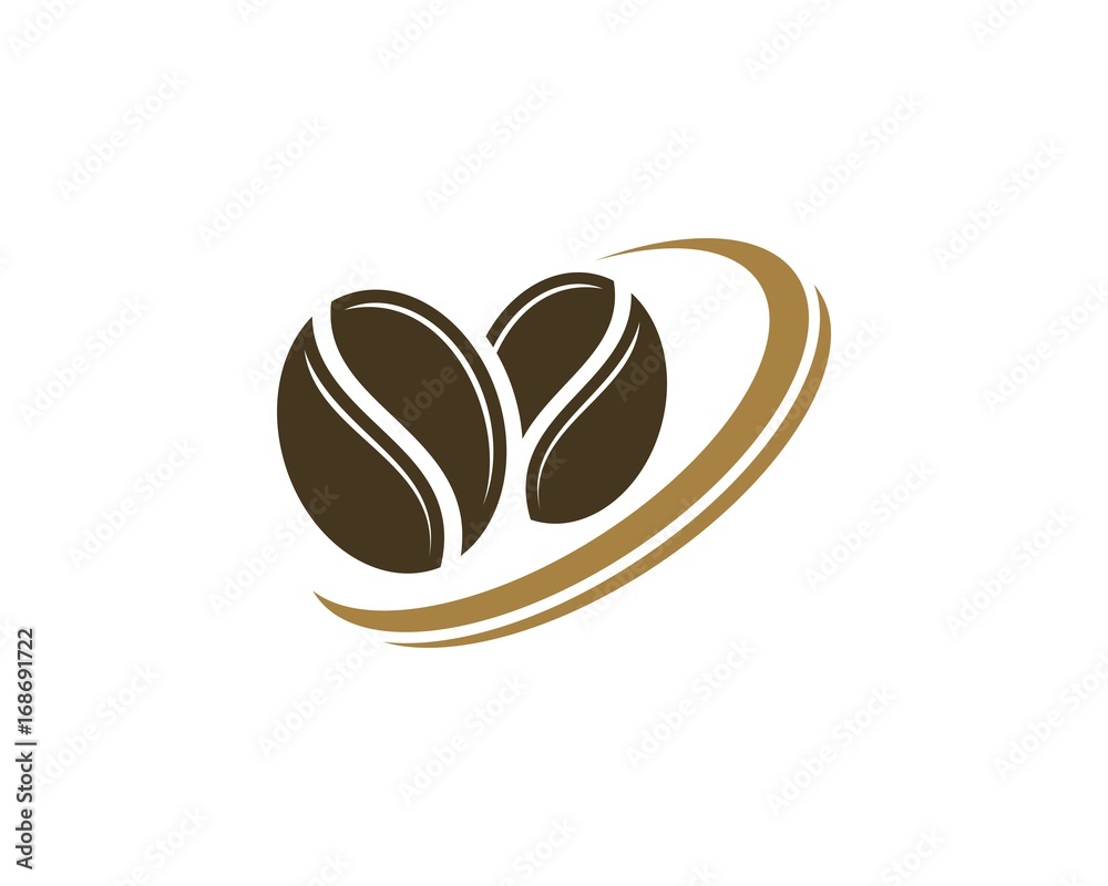 Swoosh Coffee Bean Swoosh Coffee Bean
