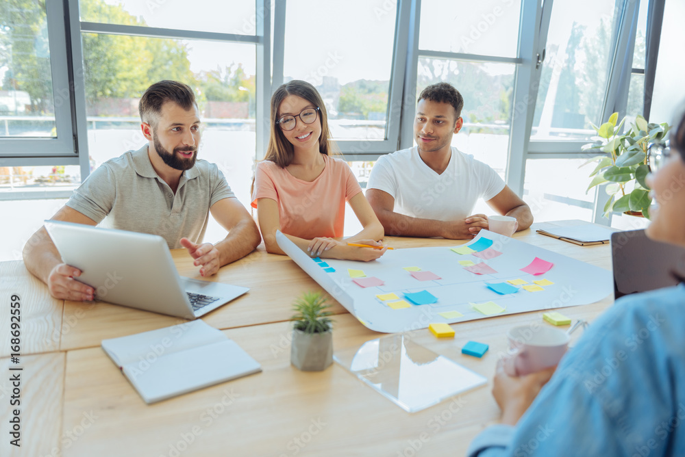 © zinkevych - Pleasant creative people working together © zinkevych - Pleasant creative people working together