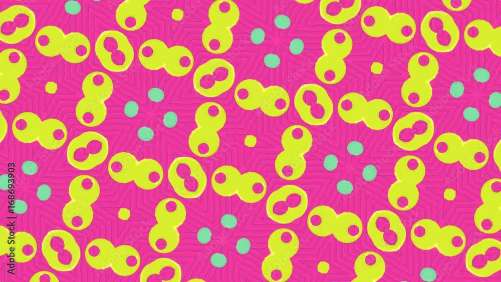 Animated seamless pattern, studio computer screen saver, looping without breaks Animated seamless pattern, studio computer screen saver, looping without breaks