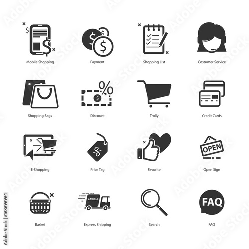 E commerce Business Icon Pack