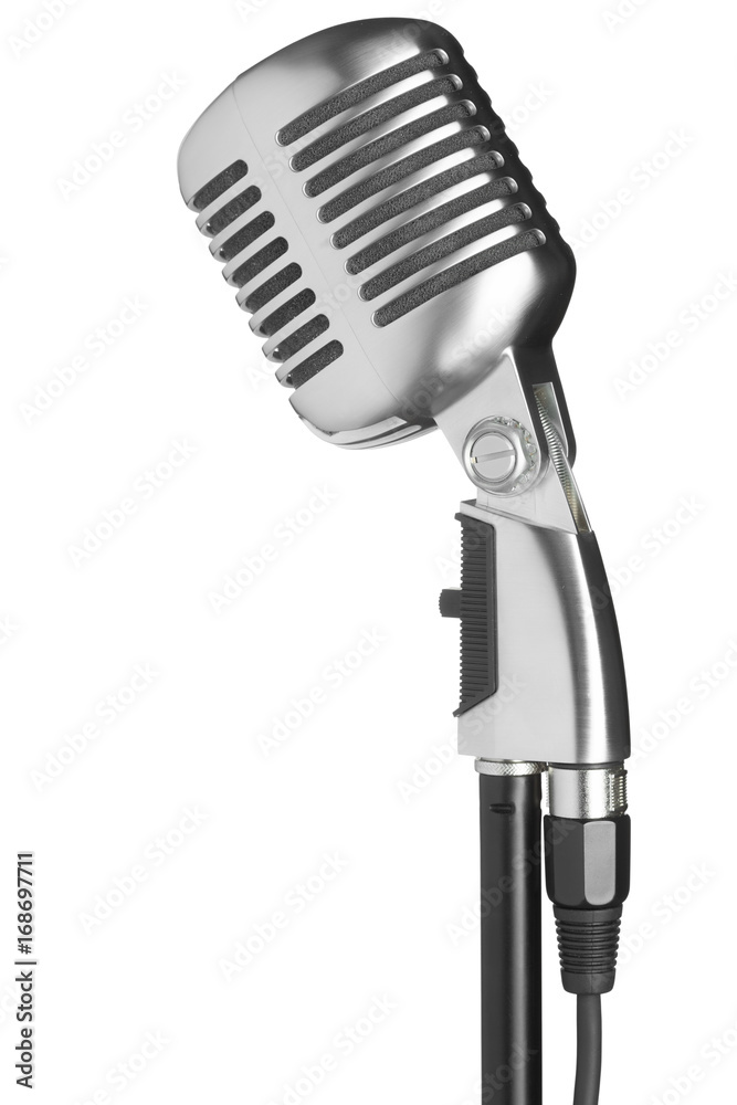 Obraz premium professional microphone isolated on white