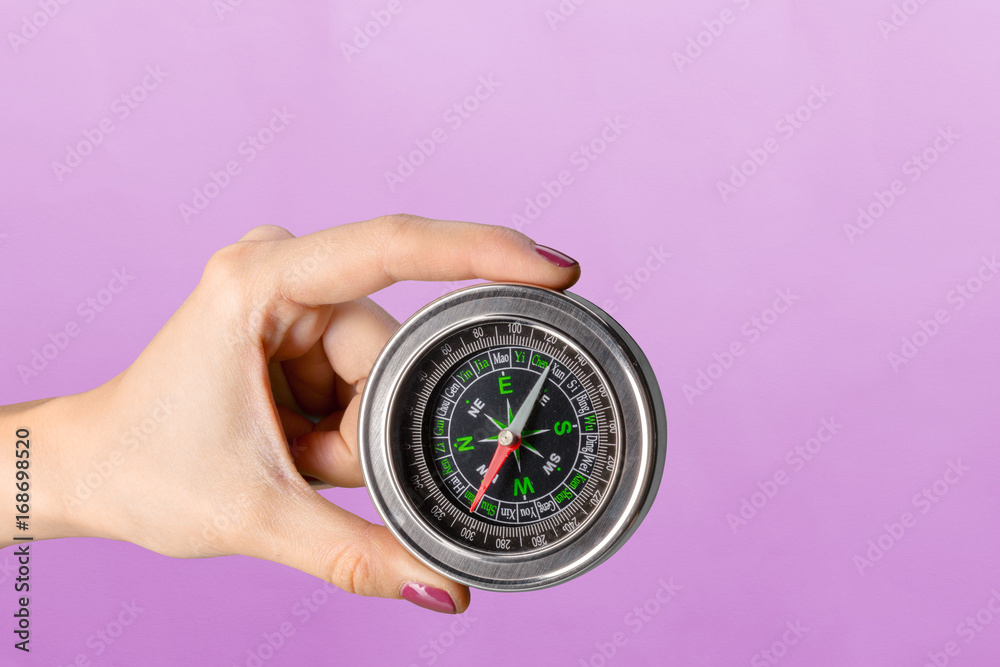hand hold compass hand hold compass